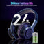 Wireless Bluetooth 5.1 Headphones over Ear LED Headset Stereo Noise Cancelling