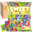 Lalees Sour Candy Variety Pack, 2 Lb Bulk Individually Wrapped Assorted Sour Candy for Piñatas, Goodie Bags, Party Favors, Candy Bowls & Kids Parties