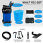 Penn-Plax Cascade 1200 Canister Filter - 315 GPH Aquarium Filter for Tanks up to 150 Gallons - 360 Degree Flow Valves, Poly Fiber Pads, Bio-Sponge & Activated Carbon -Fresh & Saltwater -11.5X11X20.5In