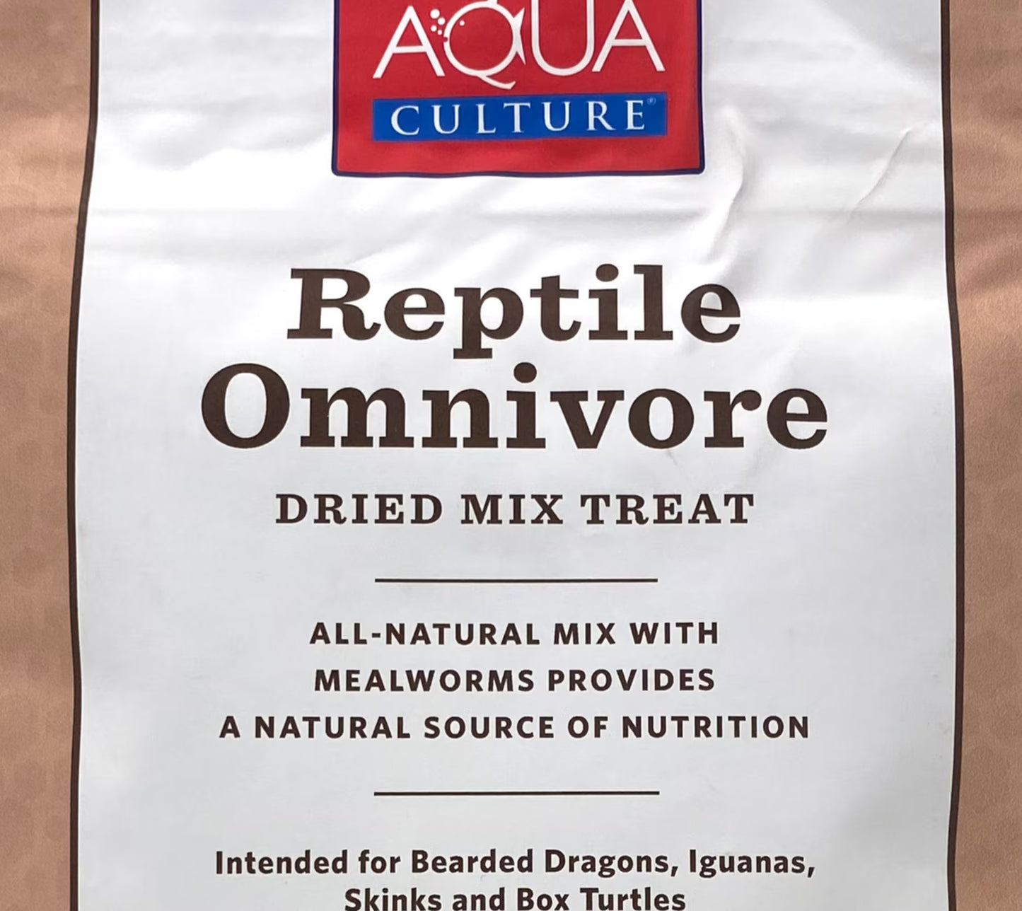 Aqua Culture Reptile Omnivore Dried Mix, 4 Oz