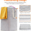 Lifewit 1 Pack Laundry Basket 80L Each, Collapsible Clothes Hamper with Reinforced Handles, Freestanding Waterproof Design for Bedroom and Laundry Room, Grey 80L Total