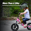 Strider 12 Sport, No Pedal Balance Bike for Kids Ages 1–4 Years, Pink