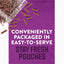 Purina Moist and Meaty Dog Food Chopped Burger Soft Dog Food Pouches - 36 Ct. Pouch