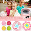 Cotton Candy Machine,Pink Cotton Candy Maker 500W Candy Floss Sugar Maker Machine Birthday Party Gift