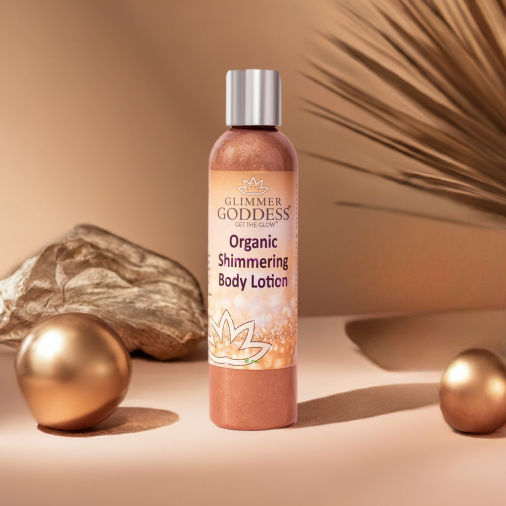 Organic Bronze Shimmer Body Lotion