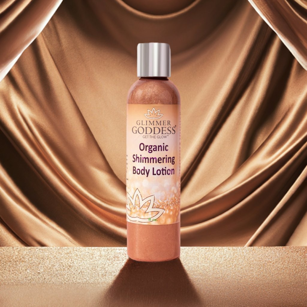 Organic Bronze Shimmer Body Lotion