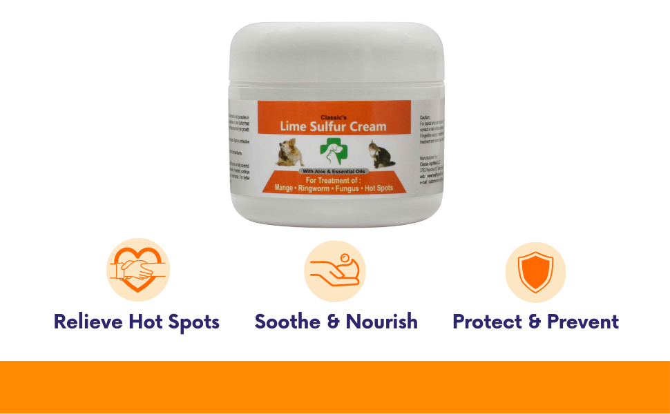 Classic's Lime Sulfur Pet Skin Cream