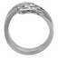 High polished (no plating) Stainless Steel Ring with No Stone