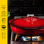 Lodge 3.6 Quart Enameled Cast Iron Oval Casserole with Lid– Dual Handles – Oven Safe up to 500° F or on Stovetop - Use to Marinate, Cook, Bake, Refrigerate and Serve – Island Spice Red
