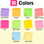 120 Pads Sticky Notes 3X3, Self-Stick Pads Bulk Bright Colors, School Supplies, Office Products, 50 Sheet/Pad