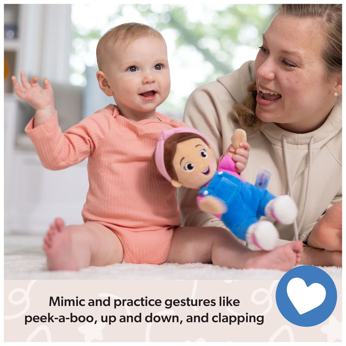 Ms. Rachel Official Basic 11-Inch Cuddle & Comfort Plush Doll for Ages 6 Months to 3+