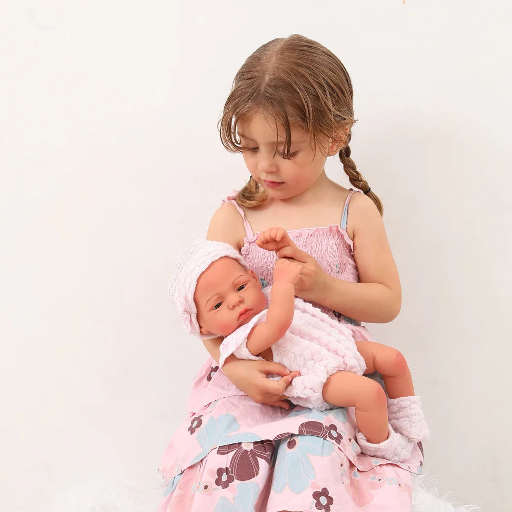 15.75Inch Dolls 40Cm Reborn Dolls Dolls Toys Lifelike Reborn Dolls Full Body Vinyl Dolls Cute Doll Toys Birthday Gift for Women