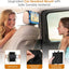 2 Pack Universal Tablet Holder - Compatible with 7-12.9 Inch Tablets & Switch Game Machine - Car Headrest Mount with Adjustable Angle & Safe Silicone Holder - Fits Most Cars