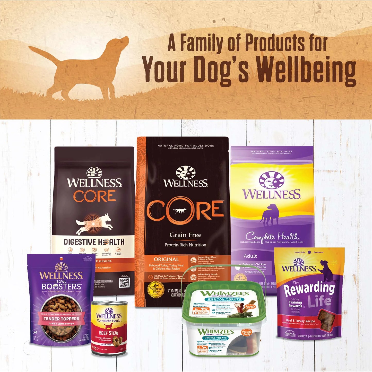Wellness 95% Whitefish Natural Wet Grain Free Canned Dog Food, 13.2-Ounce Can (Pack of 12)