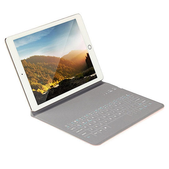 Ultra Thin Apple iPad Case With Touch Sensor Surface Keyboard And Stand