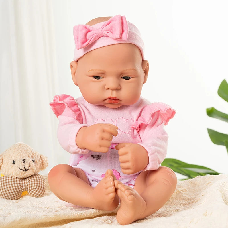 15.75Inch Dolls 40Cm Reborn Dolls Dolls Toys Lifelike Reborn Dolls Full Body Vinyl Dolls Cute Doll Toys Birthday Gift for Women
