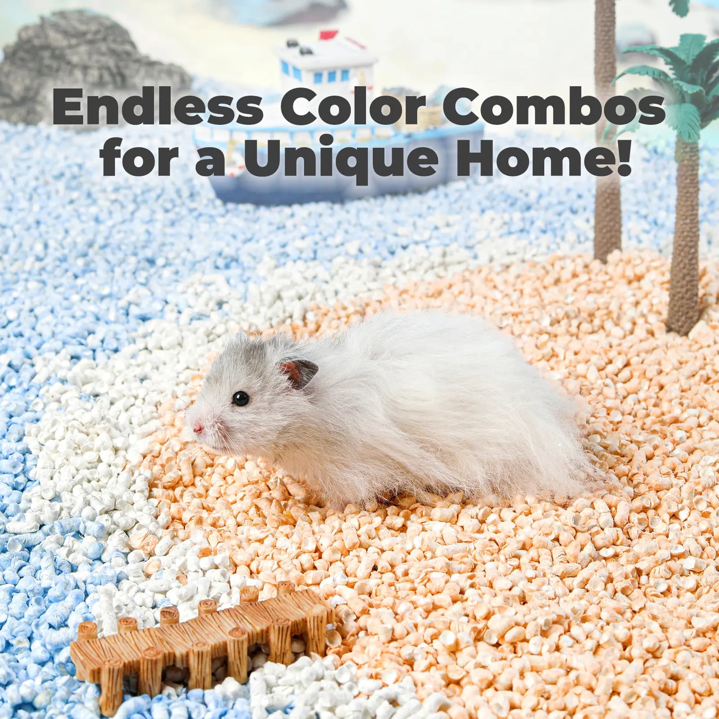 Cozy Small Animal Pet Bedding for Pet Guinea Pigs, Rabbits, Hamsters, Gerbils, and Chinchillas,Hamster Cage,Pet Toy,Stuff