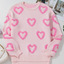 Heart Bubble Baggy Sweater