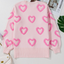 Heart Bubble Baggy Sweater