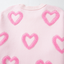 Heart Bubble Baggy Sweater