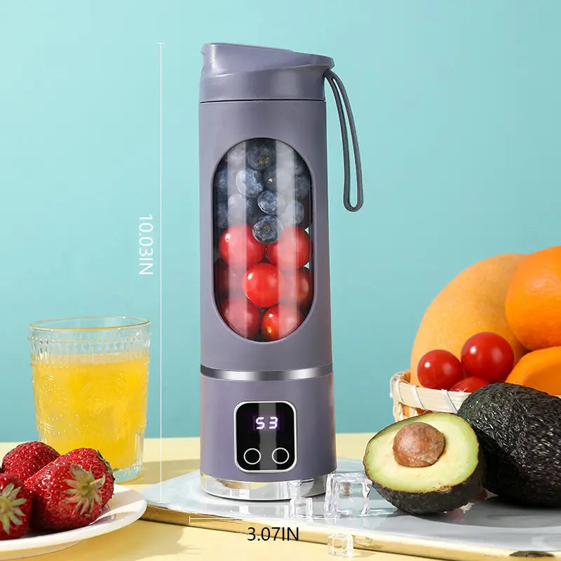 Ultimate Portable Blender! USB Rechargeable & Compact for Smoothies On-The-Go - Perfect Travel, Back to School & Gym! Leak Proof Design, Makes Shakes & Baby Food in Seconds Cup Juicer Rechargeable Mini Blender Vegetable