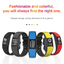 Smart Fit Sporty Fitness Tracker and Waterproof Swimmers Watch