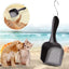Cat Litter Scoop,Kitty Pet Shovel Scoop Reptile Terrarium Bedding Litter Cleaner Scoop for Cat Tortoise Snake,Hole:2.5Mm Suitable for Very Fine Cat Litter