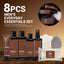 Body & Earth Bath and Body Wash Sets for Men - 8Pcs Spa Baskets Mens Birthday Gifts Sandalwood, Self Care Kit, Husband Men Father'S Day Gifts