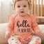 Yvowming Newborn Infant Baby Girl Clothes Outfits Rib Romper Floral Pants with Headband Winter Clothing Set