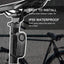 WSDCAM Bike Alarm with Remote 2 Pack, 113Db Wireless Anti-Theft Vibration Motorcycle Bicycle Alarm Vehicle Security Alarm System (Black)