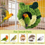 Cozy Bird Breeding & Resting Hut - Soft Snuggle Shelter, Warm Secure Space for Indoor Cages, Ideal for Budgie Cockatiel Conure Lovebird Canary Finch Hamster & Small Pets