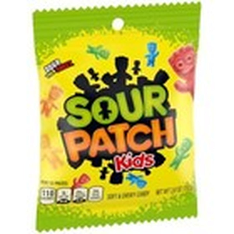 SOUR PATCH KIDS Assorted Soft Chewy Candy 12 Pack 3.6 Ounce Bags