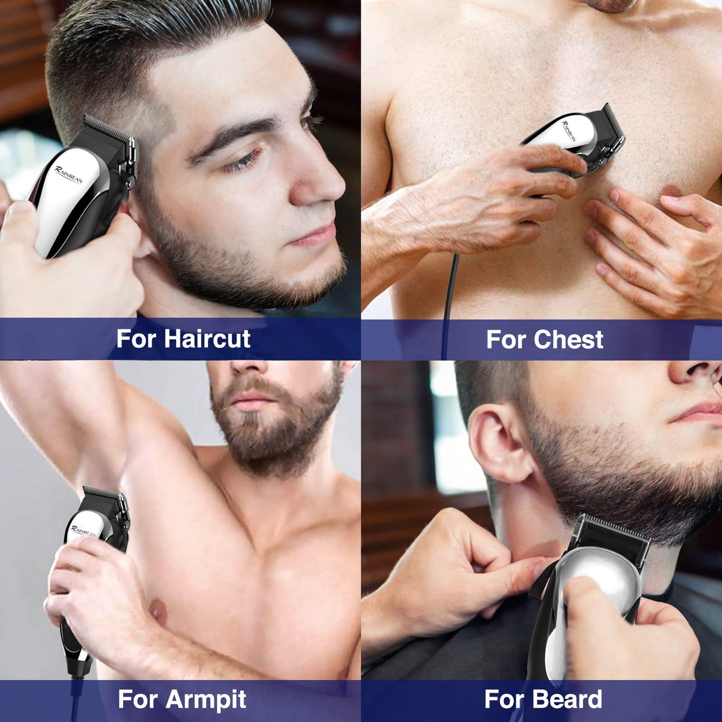 Professional Hair Clippers, Corded  for Men Kids,   Clipping and Trimming Kit