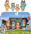 Bluey Family Figure 4-Pack, Poseable Toys with Bingo & Bandit