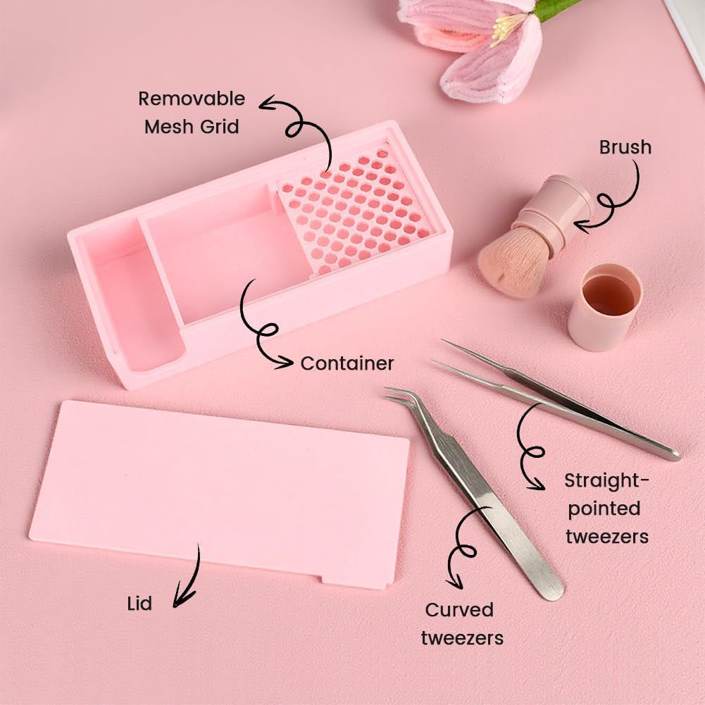 Cornstarch Tapper Box for Polymer Clay – Powder Container with Tapper, Essential Polymer Clay Tool for Earring Making & Craft Projects