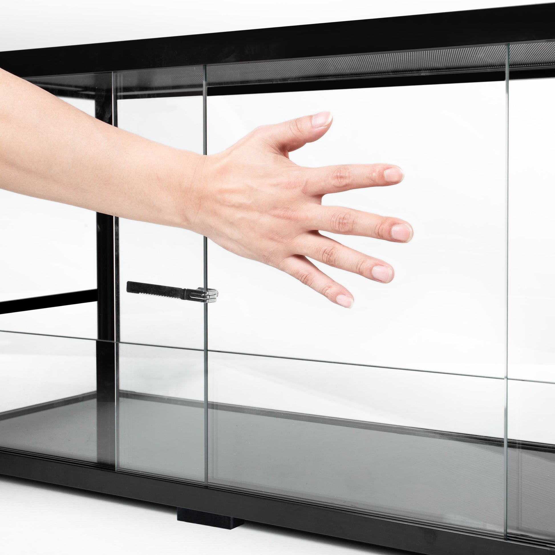 GUZZLO 2-Layer 20 Gallon Tempered Glass Reptile Terrarium , Easy Assembly