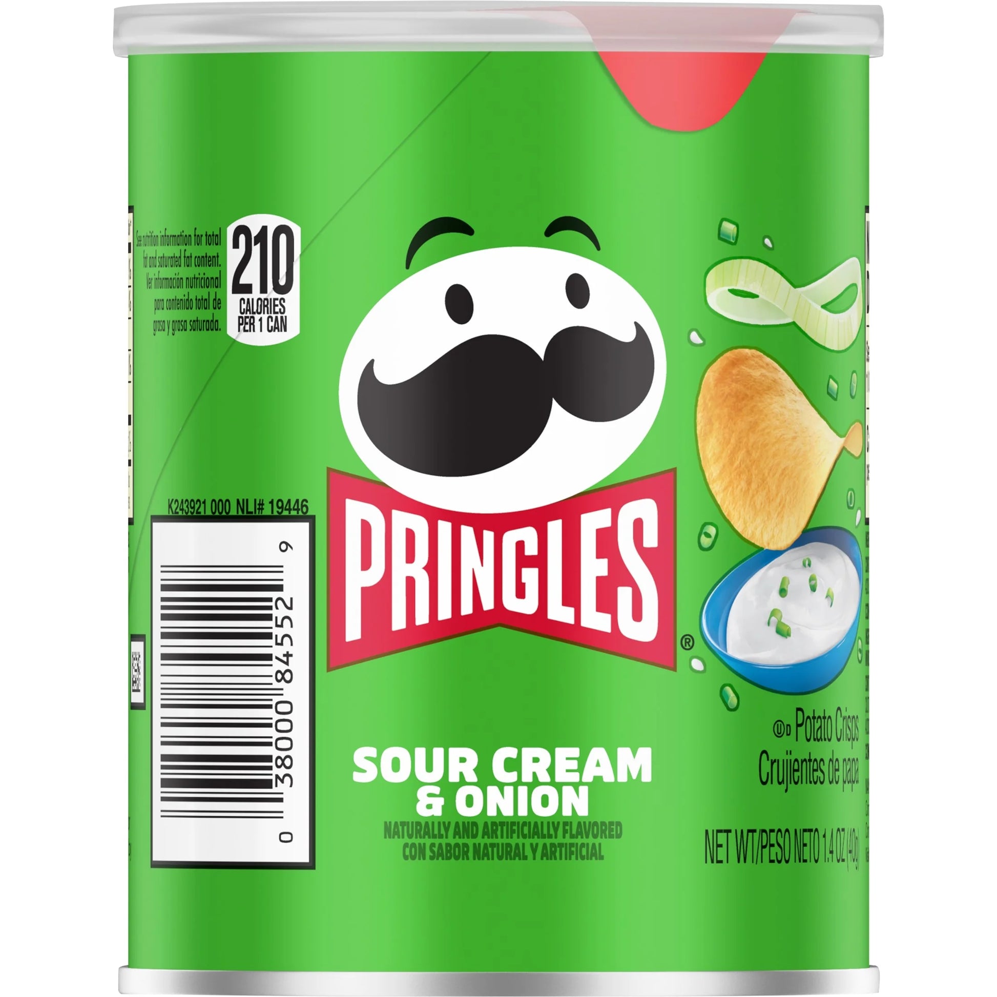Pringles Potato Crisps Chips, Lunch Snacks, Variety Pack, 22Oz Pack (16 Cans)
