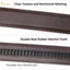 JASGOOD Men'S Ratchet Belts Leather Click Belt for Men 2 Pack