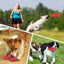 MASBRILL Squeaky Dog Toys Large Dog Chew Toy for Aggressive Chewer, 100% Safe Natural Soft Rubber Beef Flavor Dog Toys