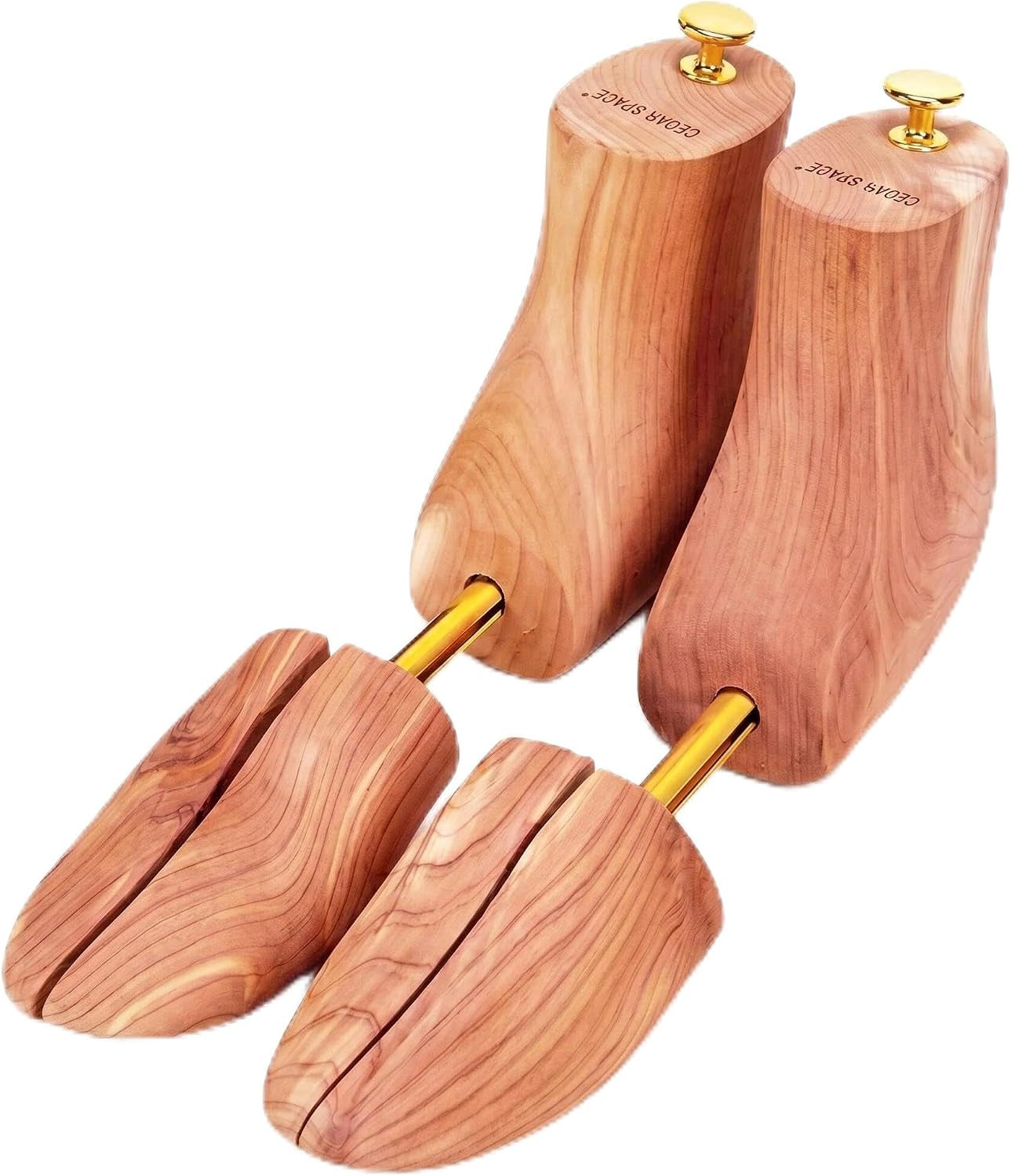Cedar Space Cedar Boot Tree, 8-14 Sizes 100% Natural Wooden Boot Stretcher