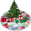 Xmas Tree Skirt, Christmas Tree Decoration Soft Plush Tree Mat Holiday Party 36 Inches