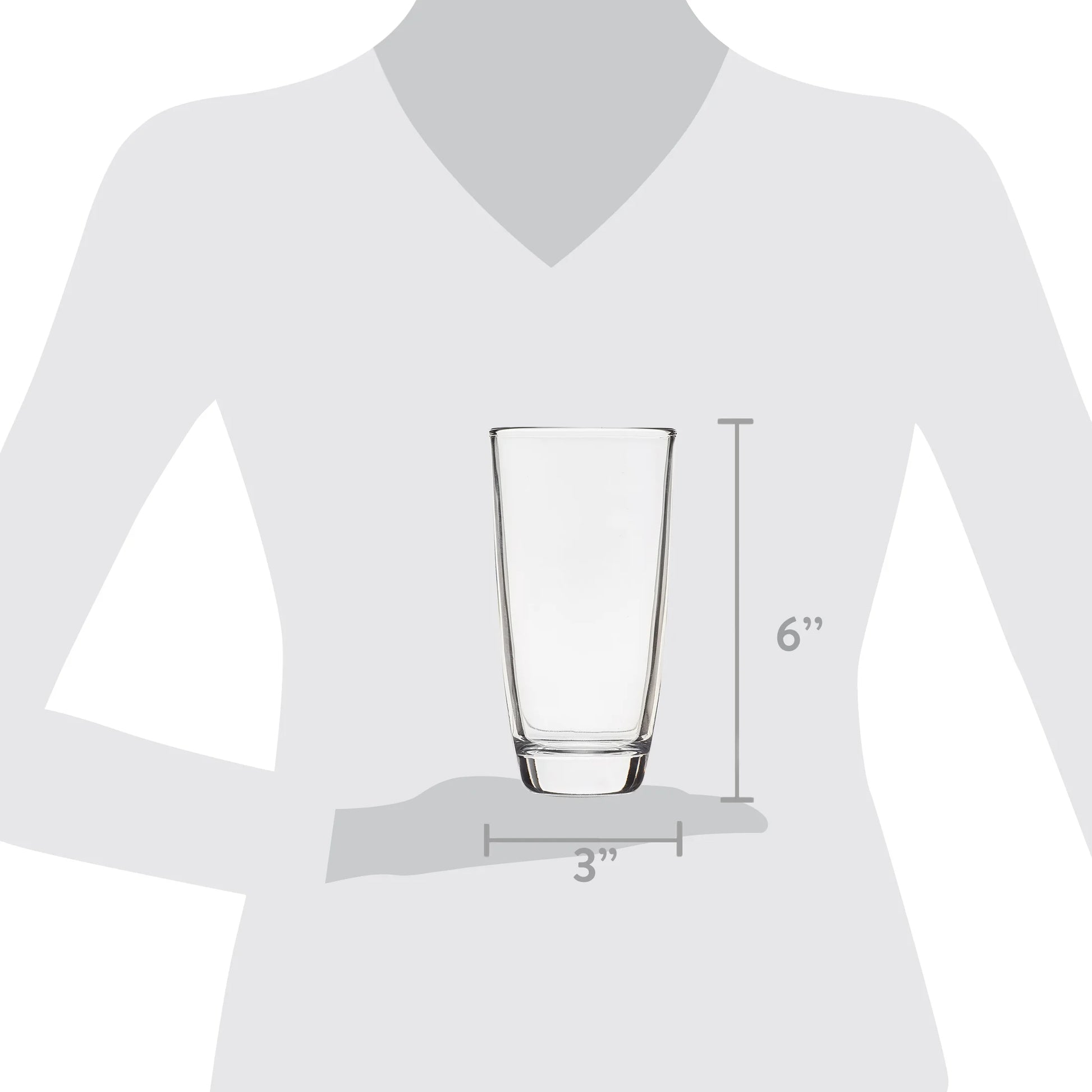 Mainstays 7-Piece Clear Glass Pitcher and Drinkware Tumbler Set