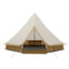 Ozark Trail 15' X 15' 8-Person Bell Tent with String Lights, 22.57 Lbs