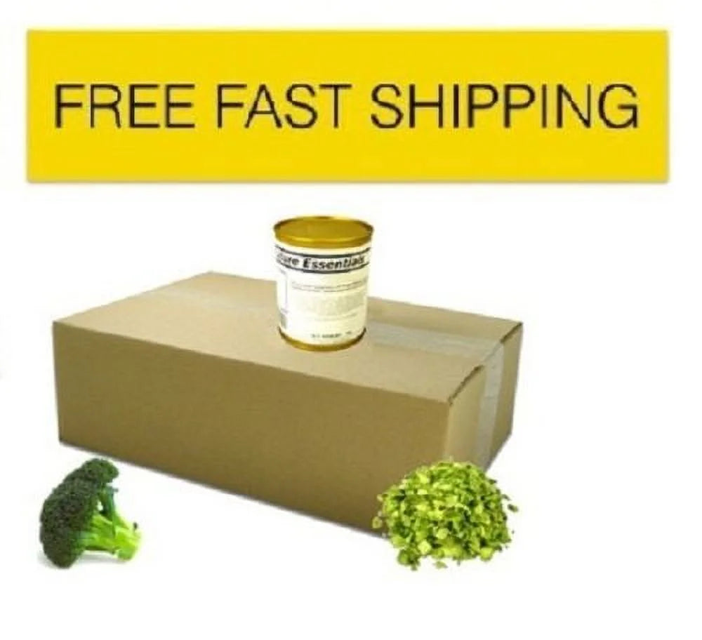 Future Essentials Freeze Dried Long Shelf Storage Emergency Food Vegetable Variety - 12 Cans