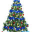 2Pcs Christmas Tree Star Topper, 20Cm Plastic for Xmas