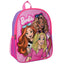 Barbie Backpack for Girls, Elementary School Book Bag with Padded Straps, Pink