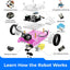 Makeblock Mbot Robot Kit, STEM Projects for Kids Ages 8-12 Learn to Code with Scratch Arduino, Robot Kit for Kids, Computer Programming for Beginners Gift for Boys and Girls 8 Pink