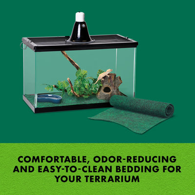 Zilla Reptile Terrarium Liner Green 33L/40L/55 Gallon