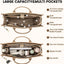 Lovevook Laptop Tote Bag for Women, Lightweight Pu Leather Work Tote Bag with Clutch Purse, Large Computer Bag Briefcase Fit for 15.6" Laptop
