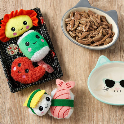Vibrant Life Cat Toy - Bento Box Sushi with Catnip